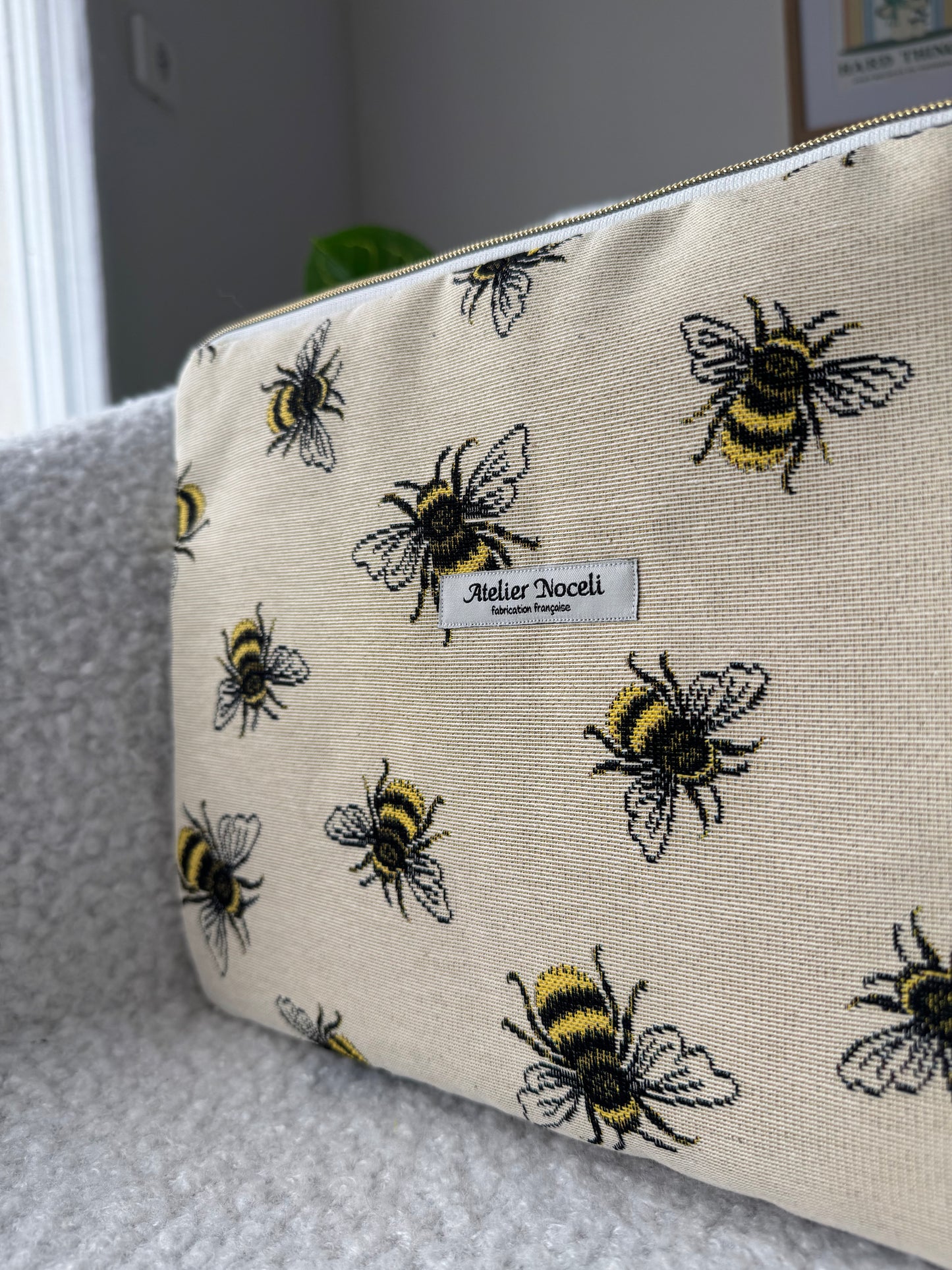 Housse d'ordinateur BEE collection jacquard