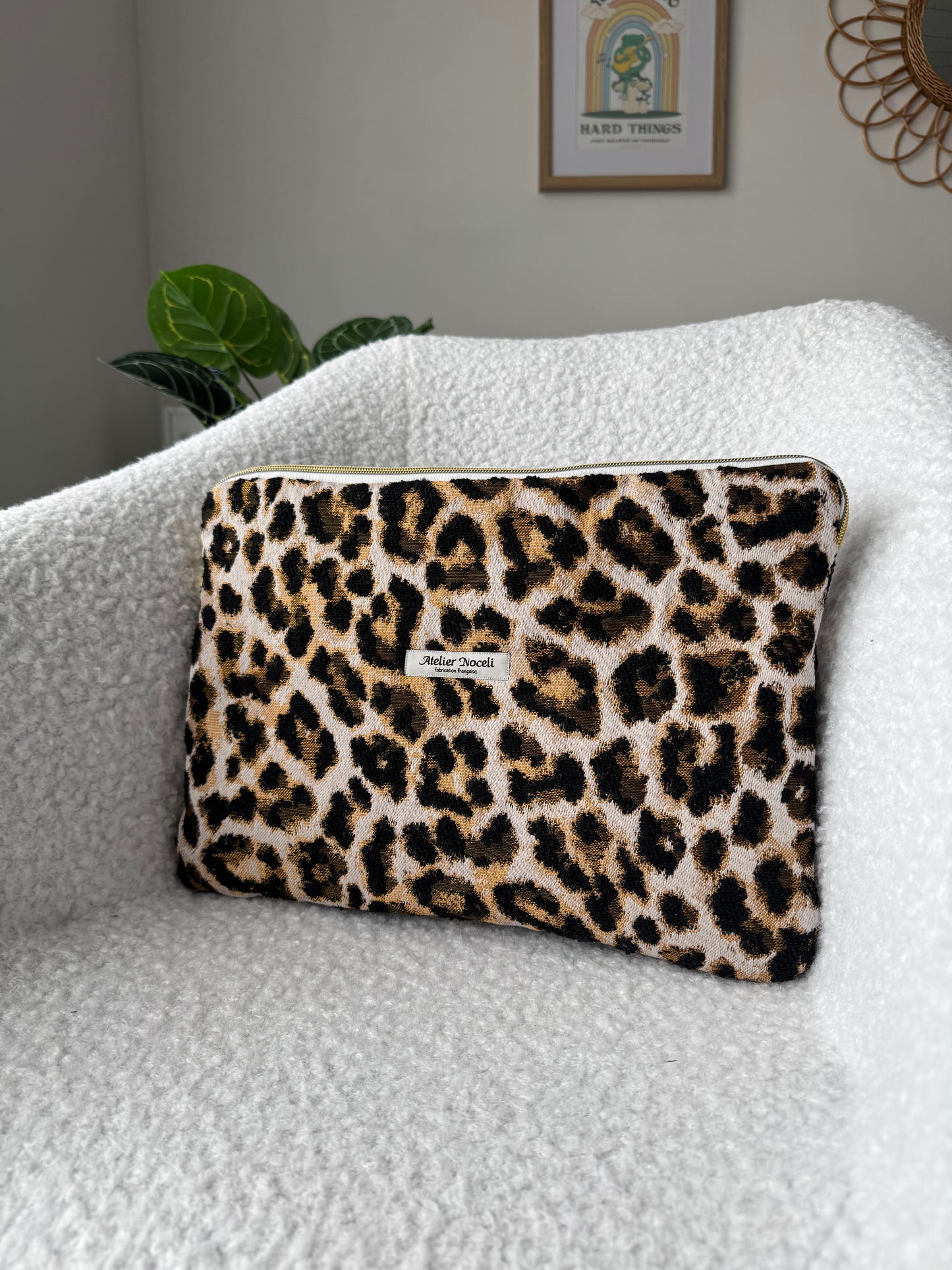 Housse d'ordinateur LEO collection jacquard