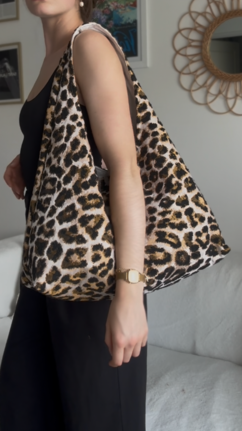 Sac cabas SUZANNE léopard