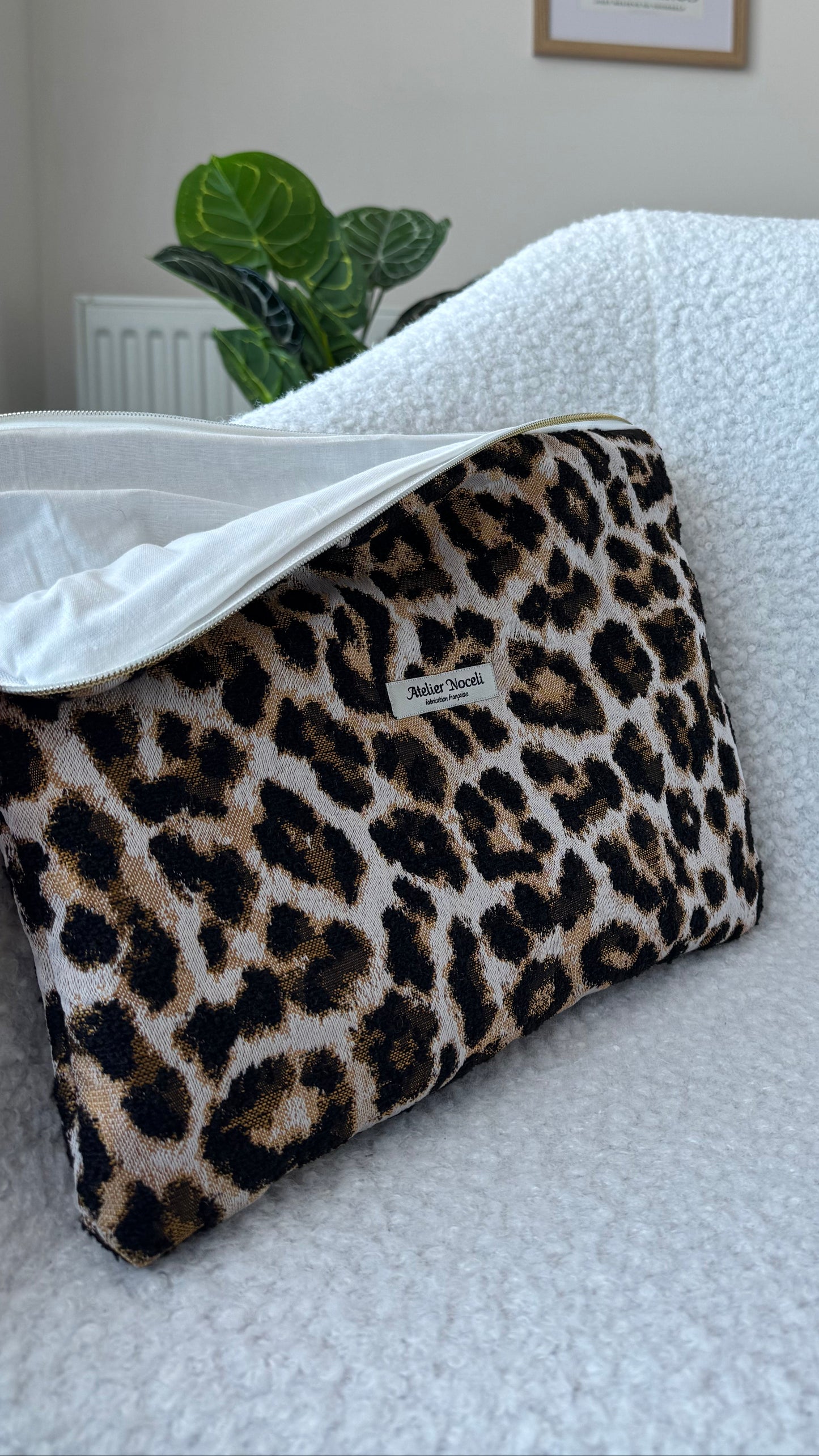 Housse d'ordinateur LEO collection jacquard
