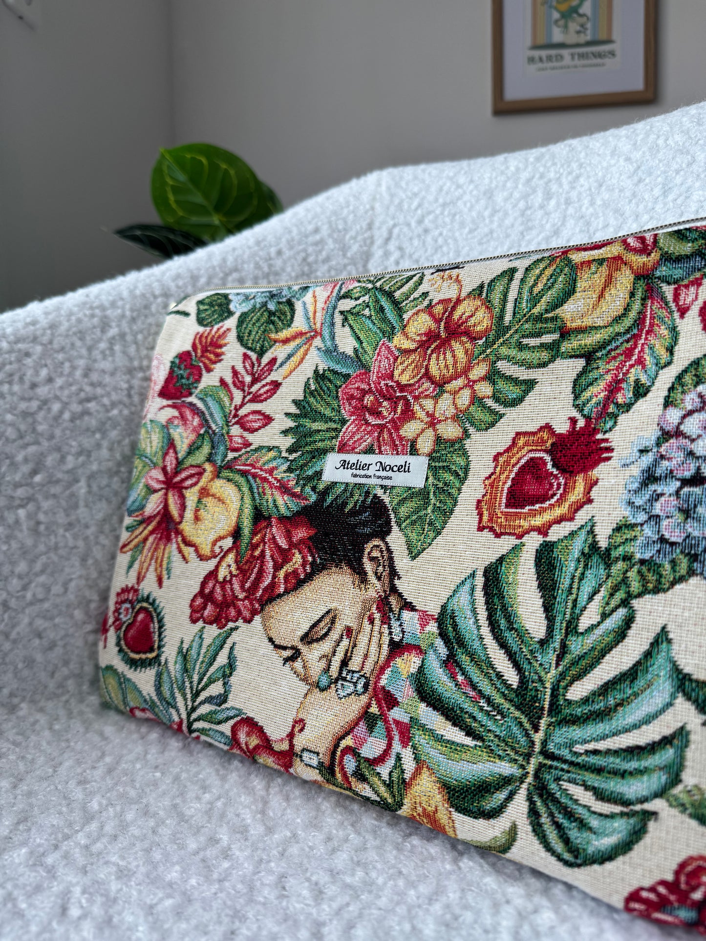 Housse d'ordinateur FRIDA collection jacquard