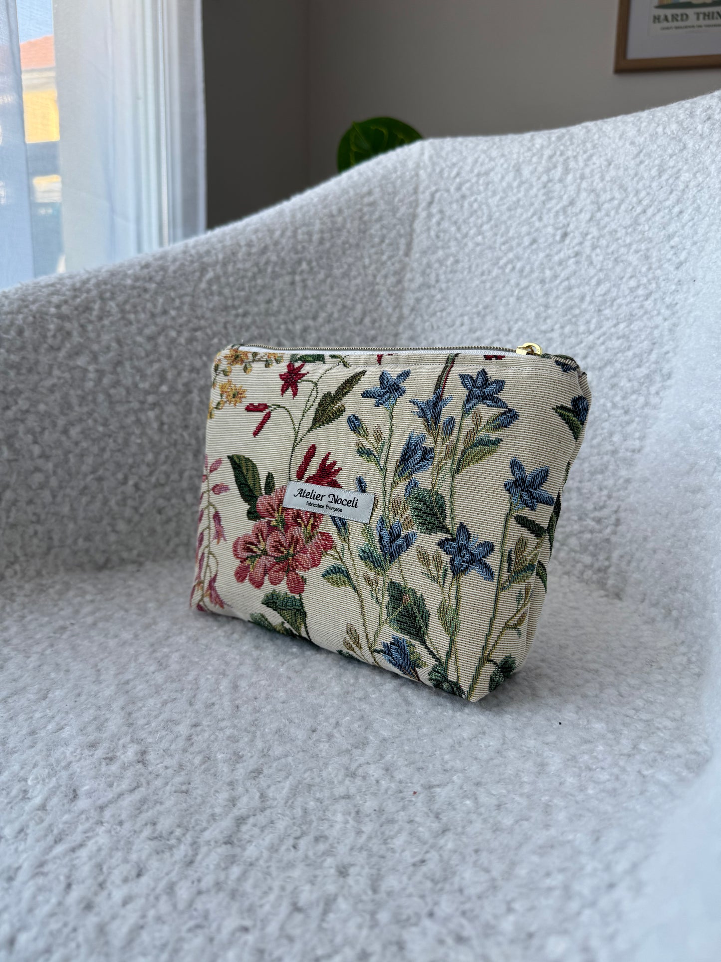 Trousse de toilette LIVIA fleurie