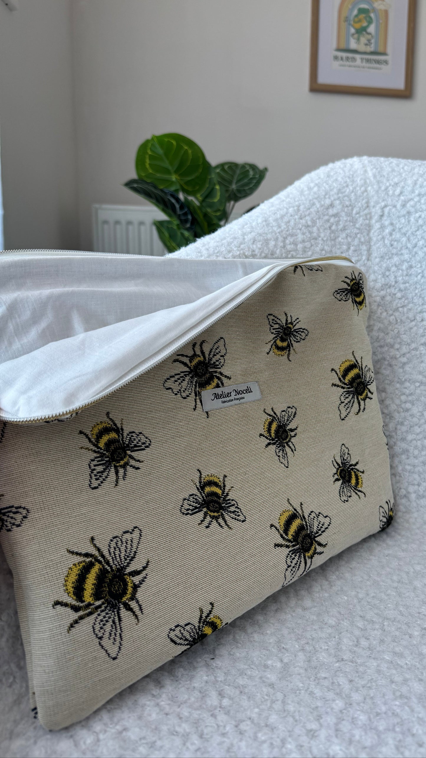 Housse d'ordinateur BEE collection jacquard