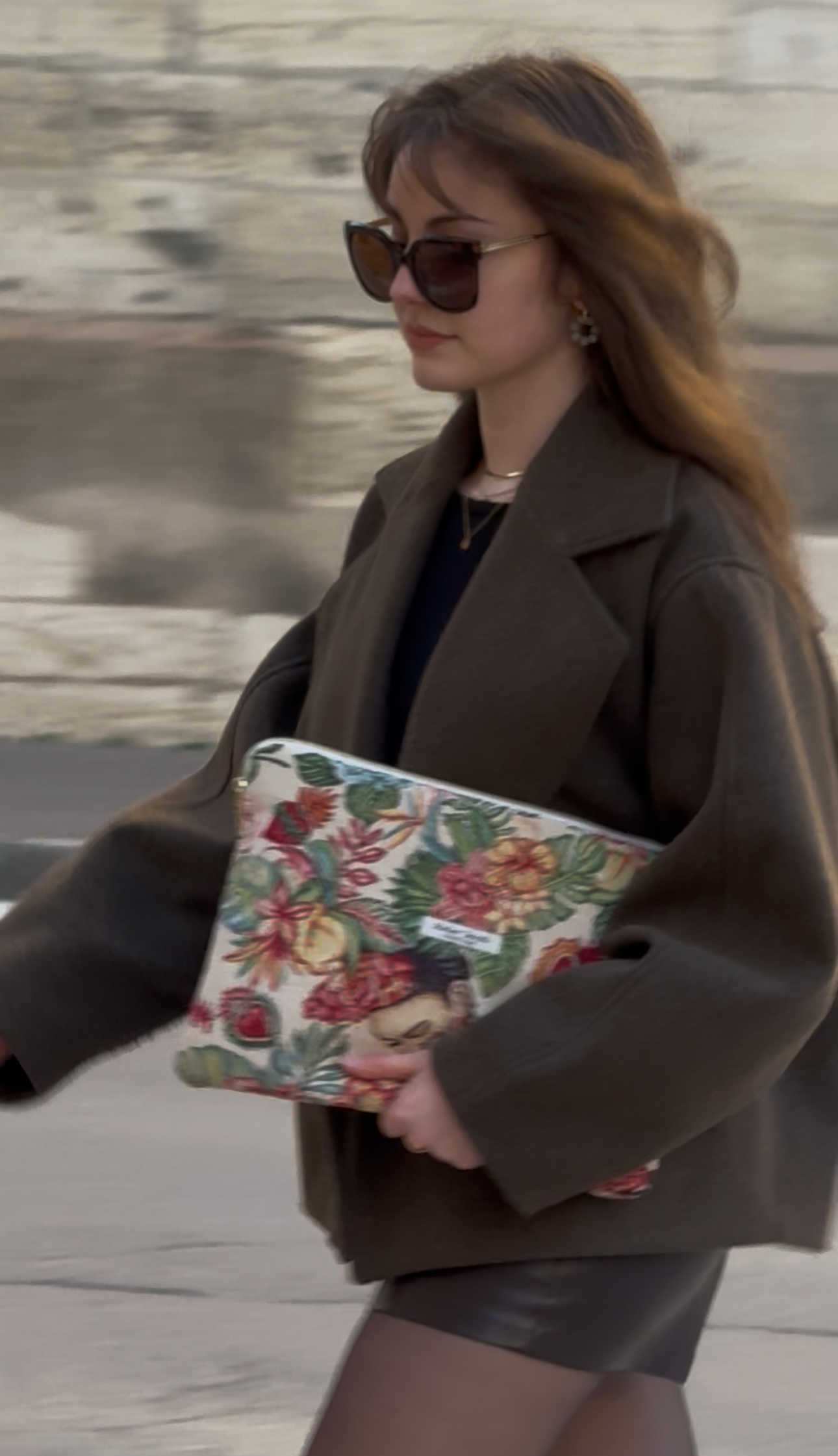 Housse d'ordinateur FRIDA collection jacquard