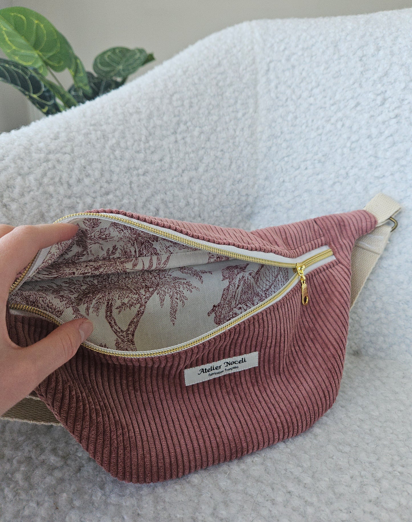 Sac banane personnalisable