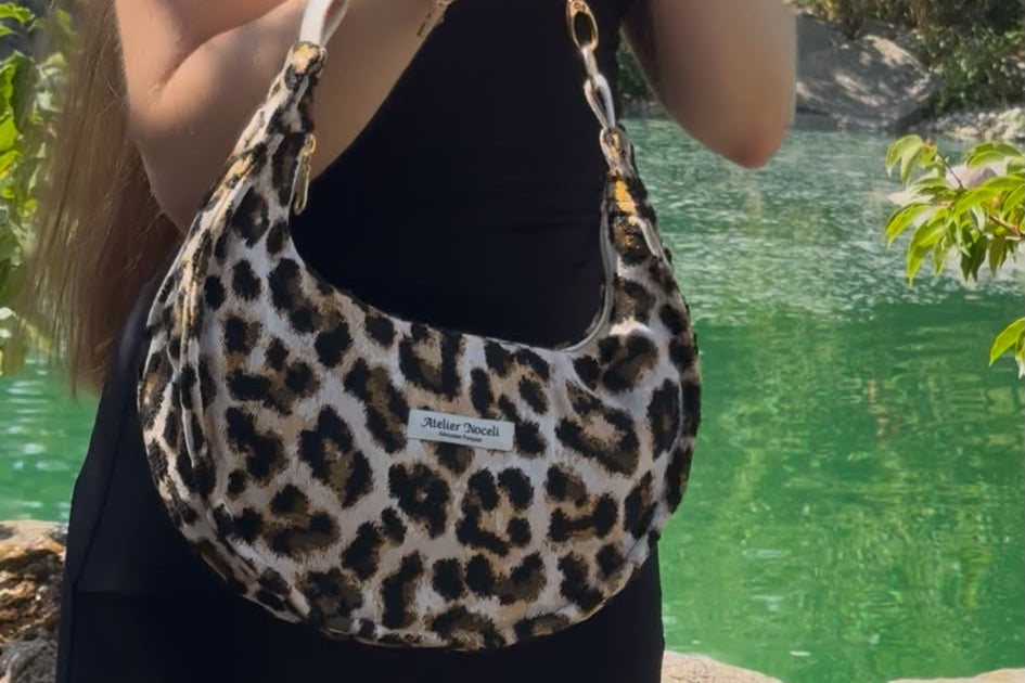 sac a main leopard fait main en france