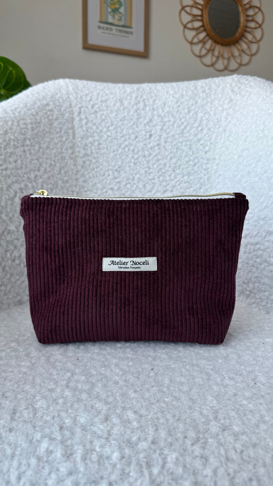 trousse de voyage faite main en  france