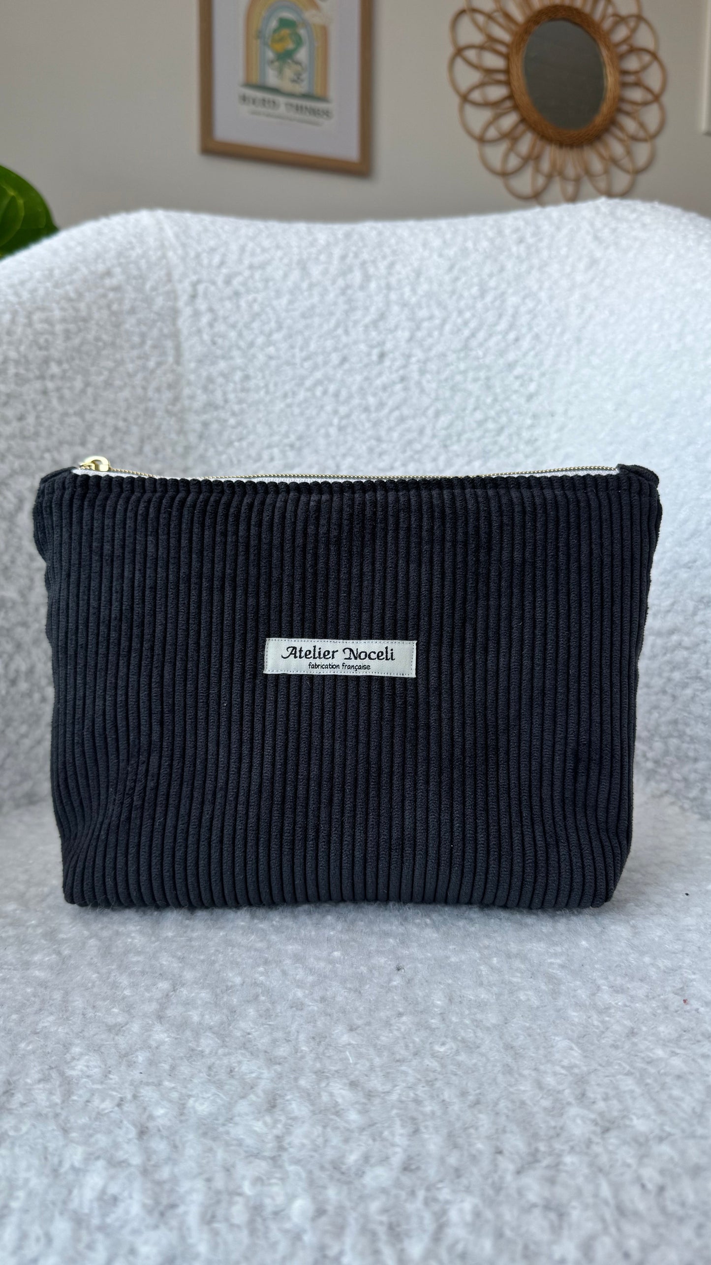 trousse de voyage faite main en  france