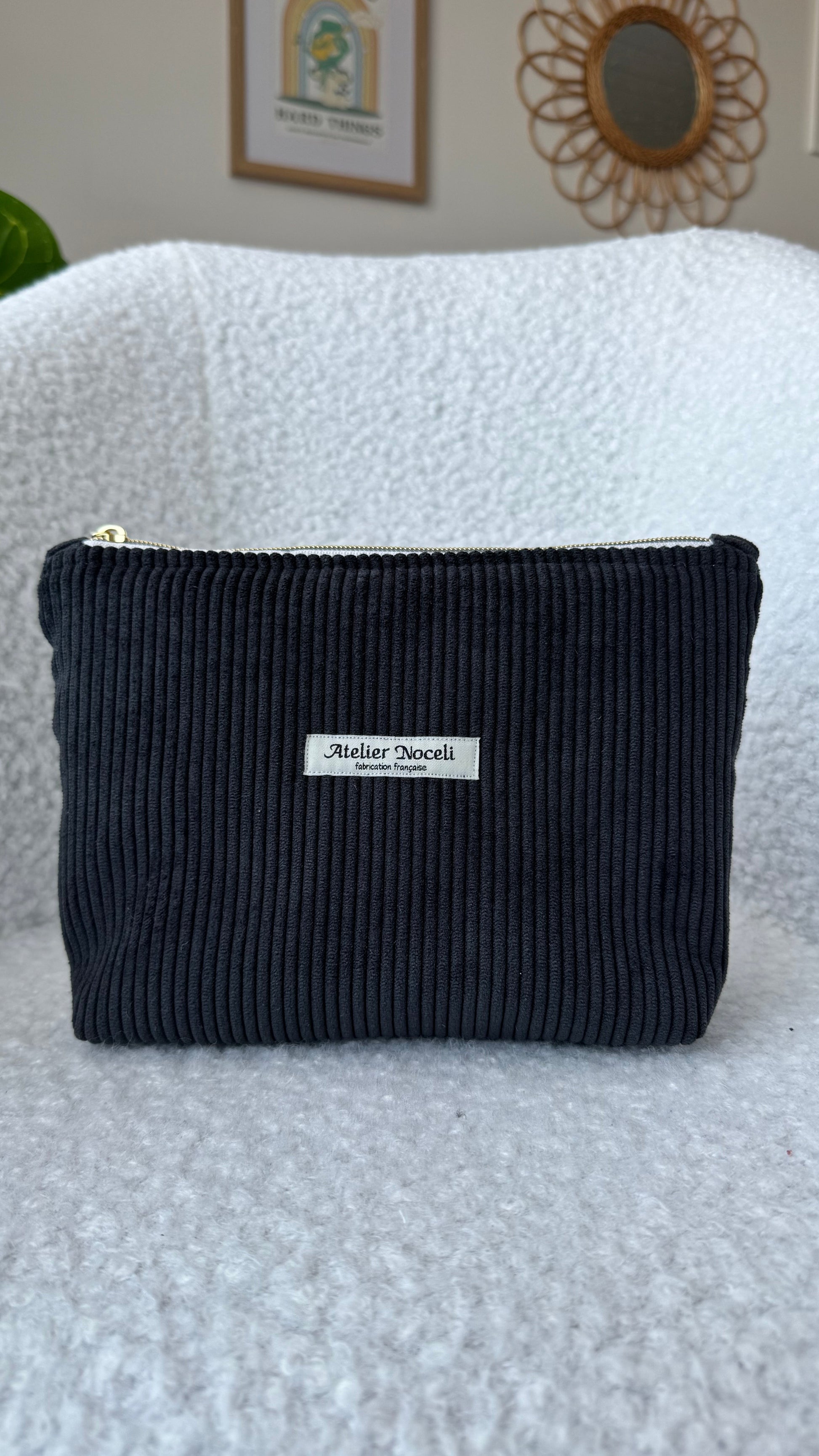 trousse de voyage faite main en  france