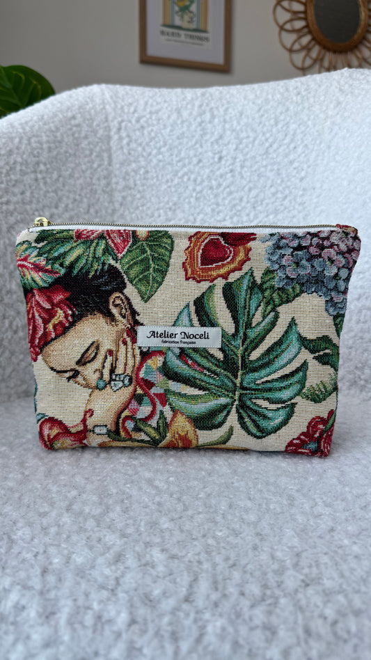 trousse de voyage faite main en  france